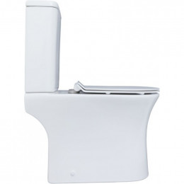 Чаша унитаза Aquanet Rimless Roll 2-C 240206 с сидением Soft Close Slimseat