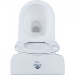 Чаша унитаза Aquanet Rimless Roll 2-C 240206 с сидением Soft Close Slimseat