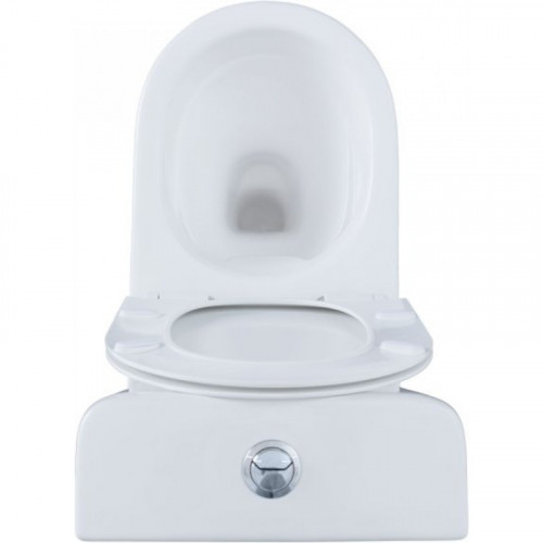 Чаша унитаза Aquanet Rimless Roll 2-C 240206 с сидением Soft Close Slimseat
