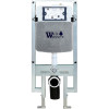 Подвесной унитаз с инсталляцией Weltwasser Amberg 497 ST / Baarbach 004 GL-WT / Amberg RD-BL 10000006679 белый глянец