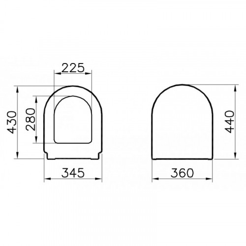 Крышка-сиденье VitrA Zentrum 94-003-001