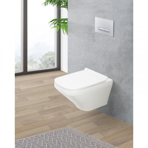Сиденье для унитаза BelBagno Sela BB3201SC с микролифтом белый