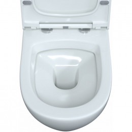 Унитаз подвесной Berges Okus 082127 с сиденьем Toma Slim SO