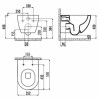 Унитаз подвесной Creavit Free FE322-11CB00E-0000