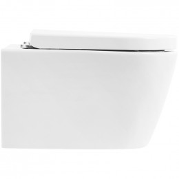 Унитаз подвесной BelBagno Marino BB105CHR/BB865SC с сиденьем Микролифт