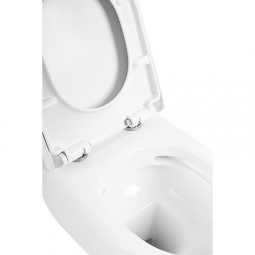 Унитаз подвесной BelBagno Marino BB105CHR/BB865SC с сиденьем Микролифт