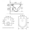 Подвесной унитаз с инсталляцией WeltWasser Marberg 507 / Merzbach 043 MT-WT / MAR 507 SE GL-WT 10000011441 белый матовый