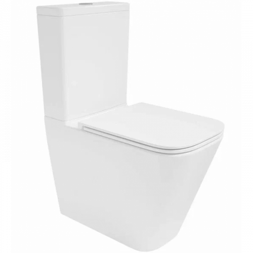 Унитаз-компакт Vincea Tornado Q-Line VT2-12T с сиденьем soft-close белый