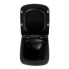 Сиденье для унитаза BelBagno Sela BB3201SC-MB с микролифтом черный матовый