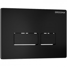 Унитаз с инсталляцией Grossman 97.4411GBLS.03.210 с черной клавишей смыва