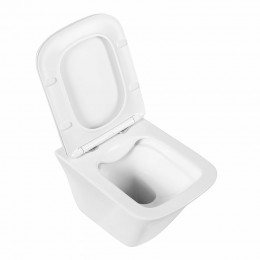 Сиденье для унитаза BelBagno Marmi BB052SC с микролифтом белый