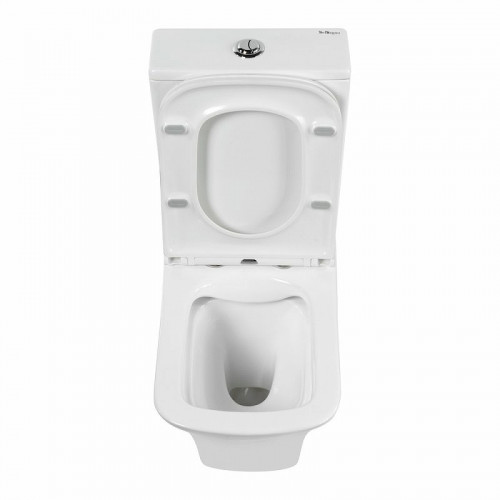 Сиденье для унитаза BelBagno Marmi BB052SC с микролифтом белый