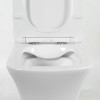 Сиденье для унитаза BelBagno Marmi BB052SC с микролифтом белый