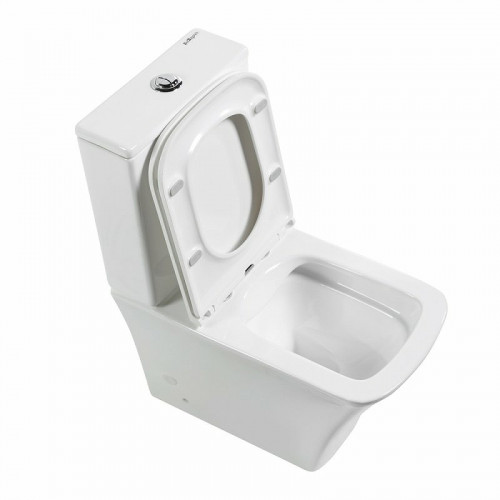 Сиденье для унитаза BelBagno Marmi BB052SC с микролифтом белый