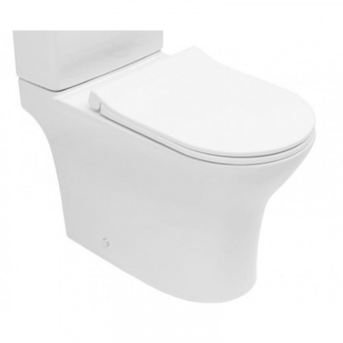 Чаша унитаза Aquanet Roll 3.0 Tornado 348009 с сиденьем белый