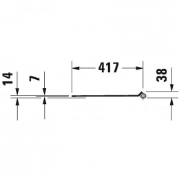 Сиденье для унитаза Duravit DuraStyle 0063790000