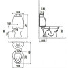 Унитаз-компакт Creavit Cocuk CK300-11CB00E-FF00