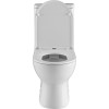 Унитаз-компакт Aquanet Ray-C 326011/326012 с сиденьем белый