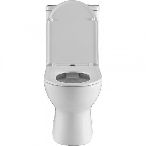 Унитаз-компакт Aquanet Ray-C 326011/326012 с сиденьем белый