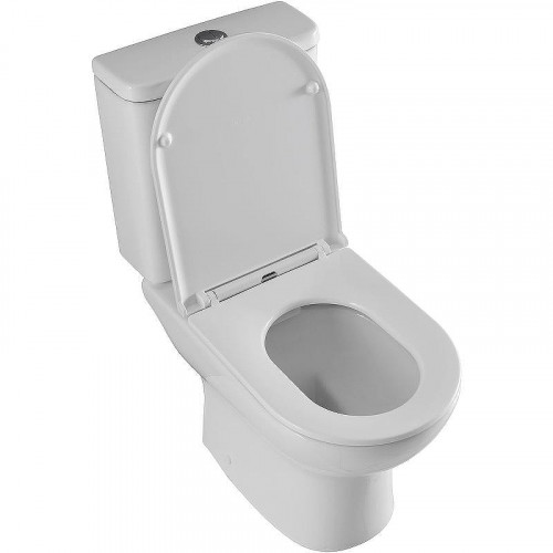 Унитаз-компакт Aquanet Ray-C 326011/326012 с сиденьем белый