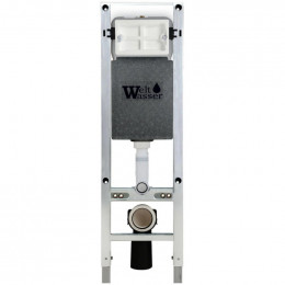 Подвесной унитаз с инсталляцией Weltwasser Amberg 350 ST / Baarbach 004 GL-WT / Amberg RD-MT CR 10000006502 белый глянец