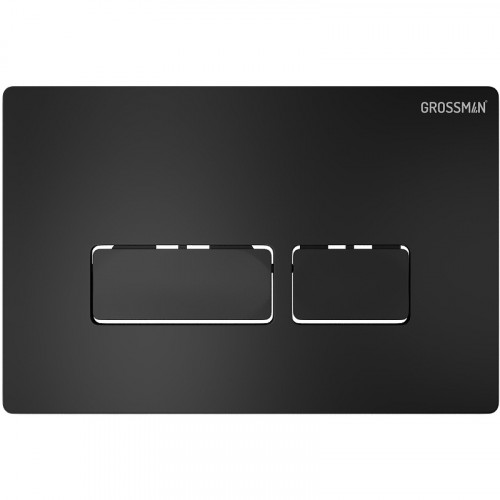 Унитаз с инсталляцией Grossman 97.4477SQ.03.210 с черной клавишей смыва