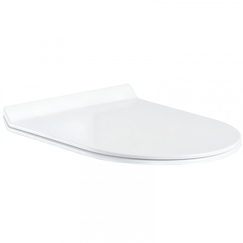 Сиденье для унитаза BelBagno Piano BB2111SC с микролифтом белый