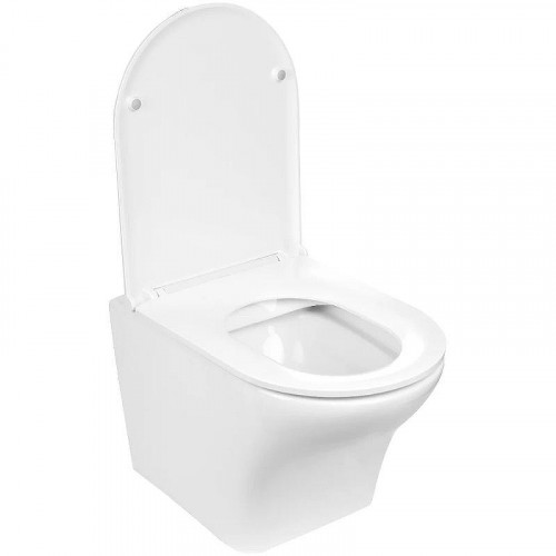 Подвесной унитаз с инсталляцией WeltWasser Amberg 350 ST / Odenbach 004 GL-WT / Amberg RD-CR 10000006564 белый глянцевый