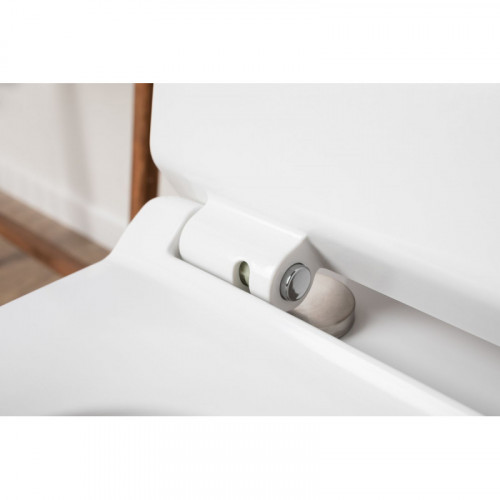 Унитаз-компакт Aquanet Logic-C Rimless Logic-C/Logic-C-1 с сиденьем Soft Close Slimseat