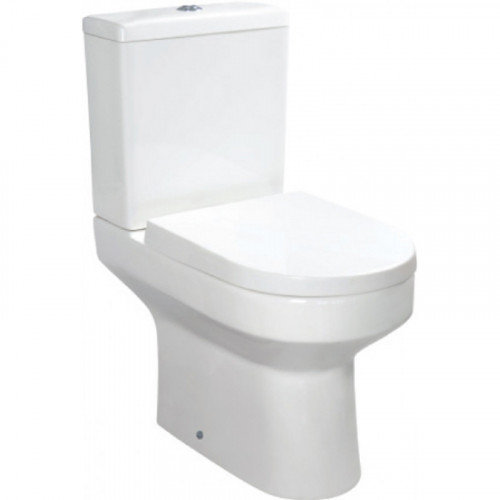 Унитаз-компакт Aquanet Logic-C Rimless Logic-C/Logic-C-1 с сиденьем Soft Close Slimseat