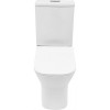 Унитаз-компакт Aquanet Cube 3.0 Tornado 348011/348010 с сиденьем белый