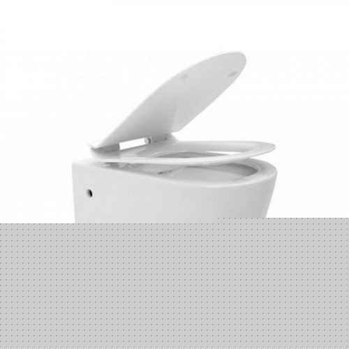 Унитаз подвесной Aquanet Rimless Atago BL-104N-WHT 203353 с сидением Soft Close Slimseat
