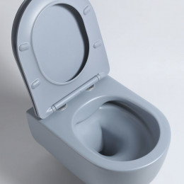 Унитаз подвесной Vincea Evo VT1-34SMO с сиденьем soft-close океан матовый