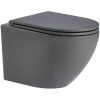 Подвесной унитаз с инсталляцией WeltWasser Bamberg 545 / Merzbach 043 MT-GR / Bamberg BL 10000013612 серый матовый