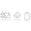 Подвесной унитаз WeltWasser Nesenbach 004 GL-WT 10000008265 белый глянец