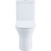 Унитаз-компакт Aquanet Rimless Roll 2-C/Roll 2-C-1 с сиденьем Soft Close Slimseat