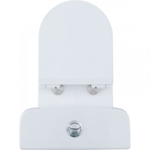 Унитаз-компакт Aquanet Rimless Roll 2-C/Roll 2-C-1 с сиденьем Soft Close Slimseat