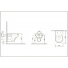 Унитаз подвесной Am.Pm Like C801700SC с сиденьем микролифт