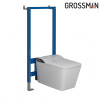 Комплект 2 в 1 Grossman: инсталляция 901.K31.01.000+унитаз GR-5701 smart 901.5701.01.000