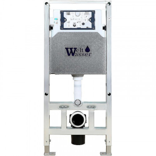 Подвесной унитаз с инсталляцией WeltWasser Amberg 506 ST / Merzbach 043 MT-WT / Amberg RD-BL 10000011425 белый матовый