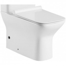 Чаша унитаза Aquanet Cube-C Rimless 210759 с сидением Soft Close Slimseat