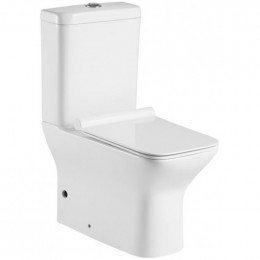 Чаша унитаза Aquanet Cube-C Rimless 210759 с сидением Soft Close Slimseat