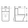 Чаша унитаза Aquanet Elegant 280958 C1 LX-2914 белый