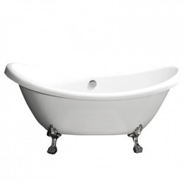 Ванна акриловая BelBagno BB05 183x75 белый
