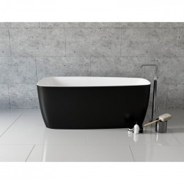 Акриловая ванна Aquanet Family Trend 90778-MW-MB 293087 170х78 белый матовый/черный матовый