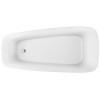 Акриловая ванна Aquanet Family Trend 90778-MW-MB 293087 170х78 белый матовый/черный матовый