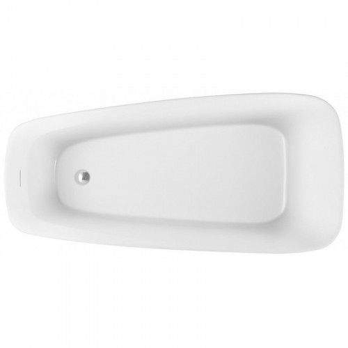 Акриловая ванна Aquanet Family Trend 90778-MW-MB 293087 170х78 белый матовый/черный матовый