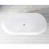 Ванна из литьевого мрамора Marmo Bagno Палермо MB-PL170-80 168х80