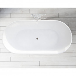 Ванна из литьевого мрамора Marmo Bagno Палермо MB-PL170-80 168х80