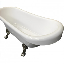 Ванна акриловая Cerutti SPA Classic CT9323 150x70 белый/хром